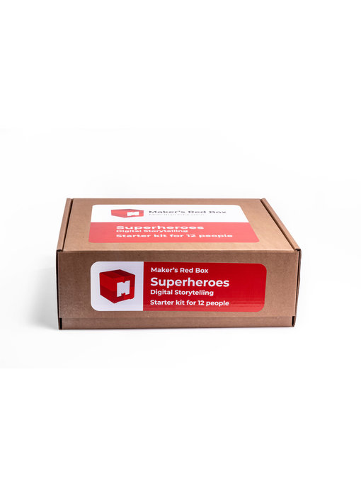 Maker's Red Box Superheroes Supplies Refill Kit (24)