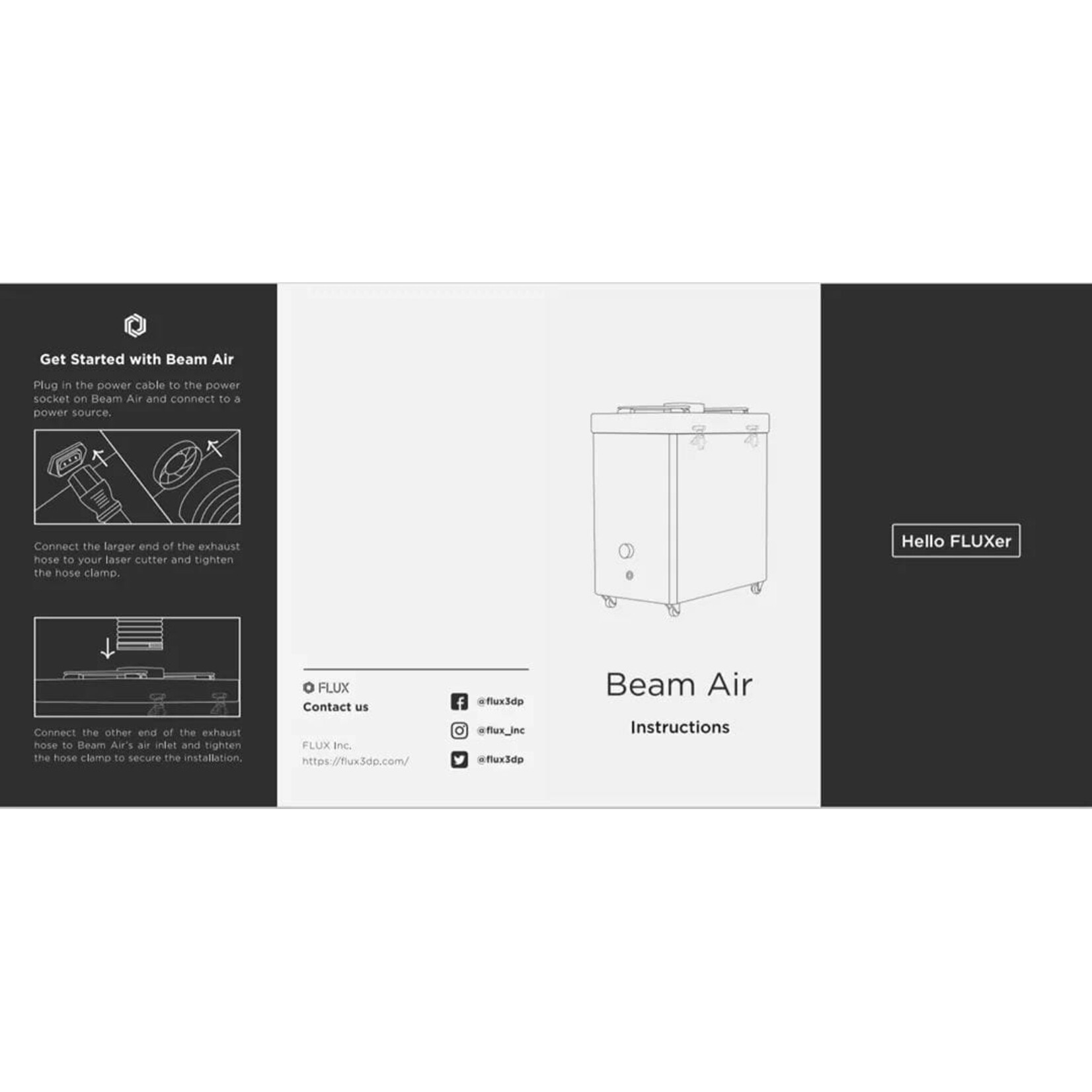 FLUX Beam Air filter