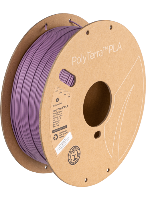 Polymaker Polyterra PLA Muted Paars 1.75 mm Op = Op