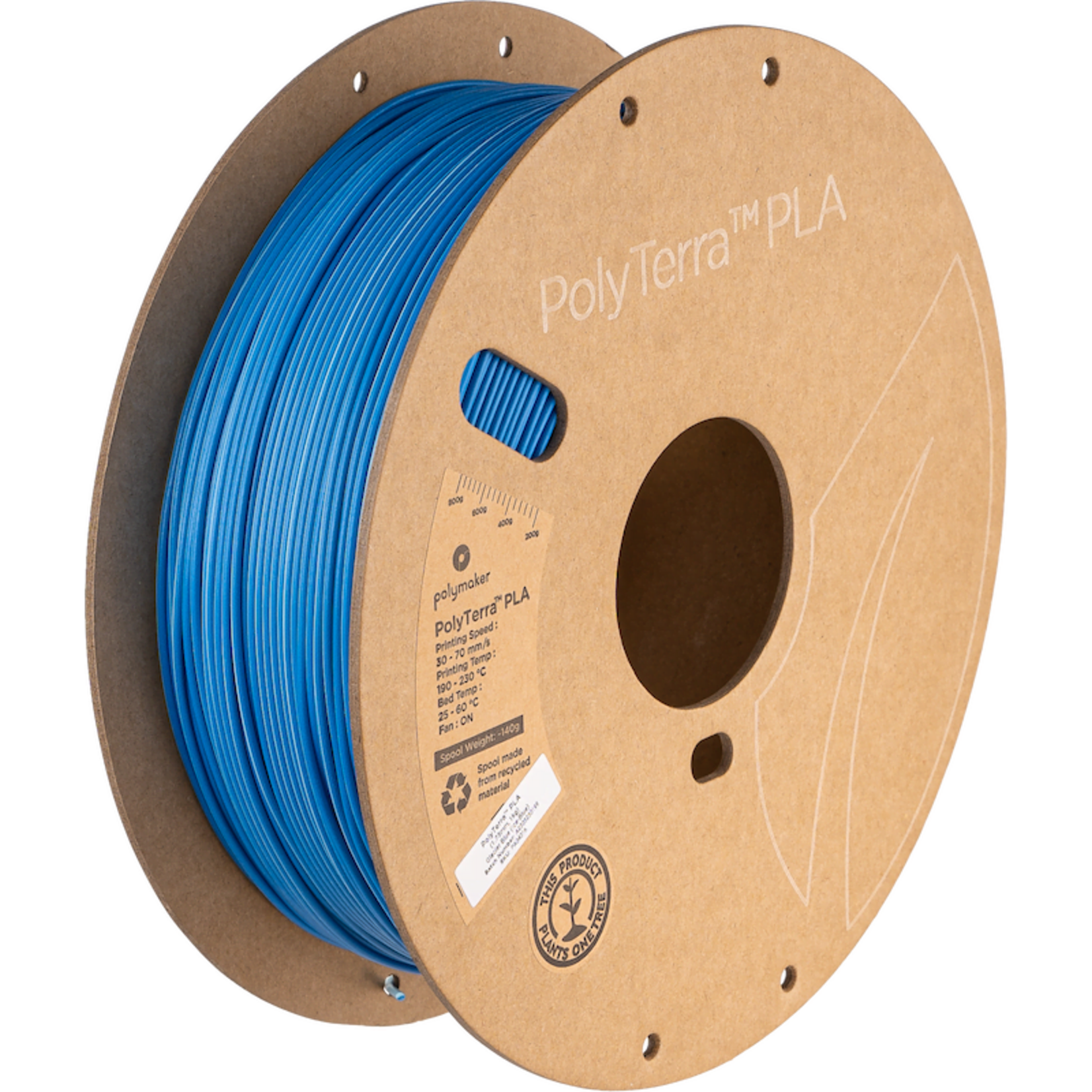 Polymaker PolyTerra PLA Dual Glacier Blue (Ice-Blue) 1.75 mm