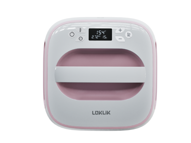 LOKLiK Easy Heat Press - Romance Pink