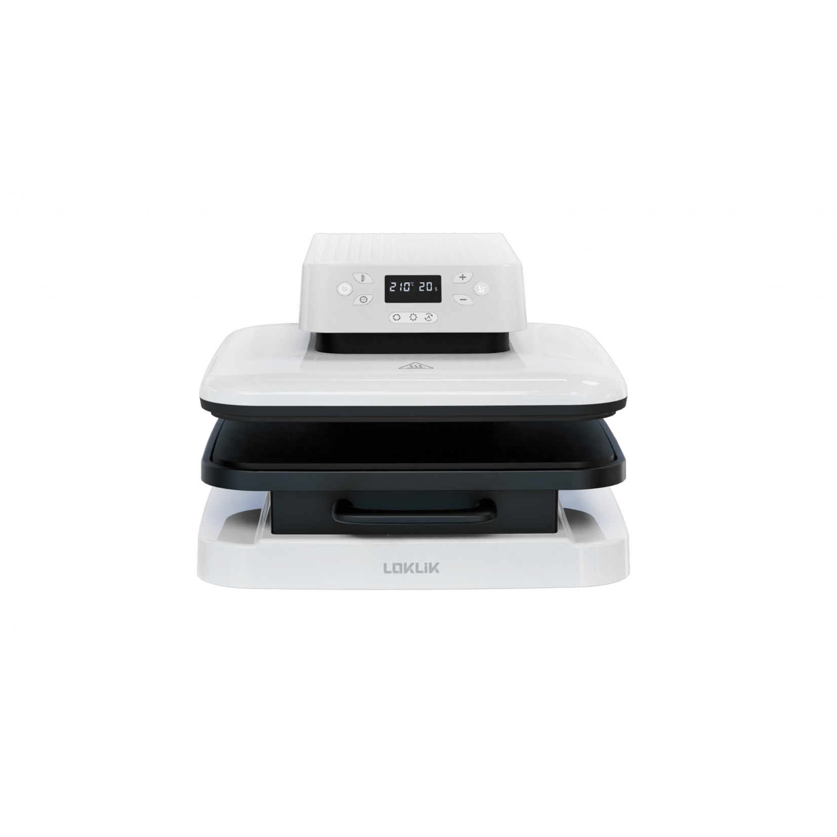 LOKLiK Auto Heat Press - LOKLiK White