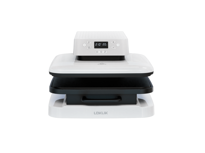 LOKLiK Auto Heat Press - LOKLiK White