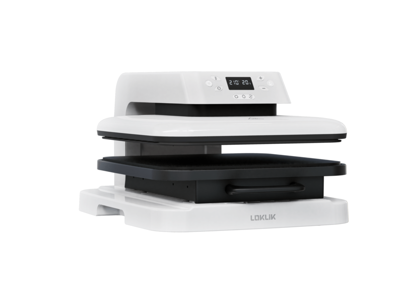 LOKLiK Auto Heat Press - LOKLiK White