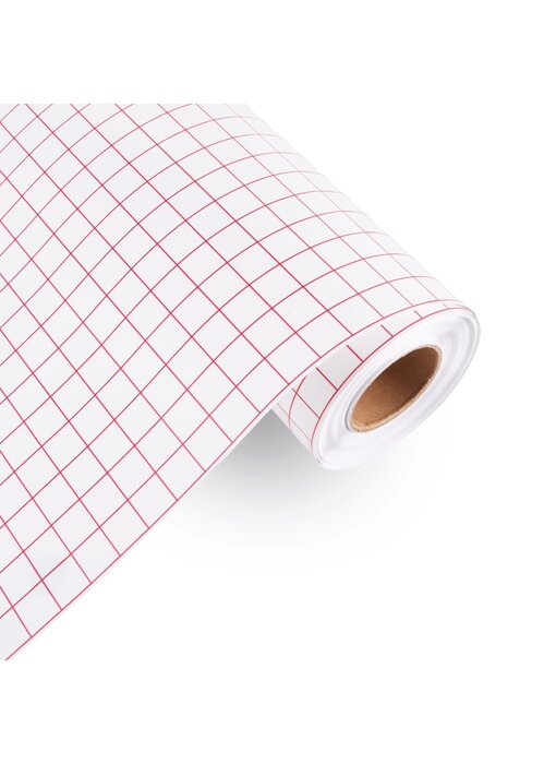 LOKLiK Grid Transfer Tape Roll - Red - 30 x 300 cm