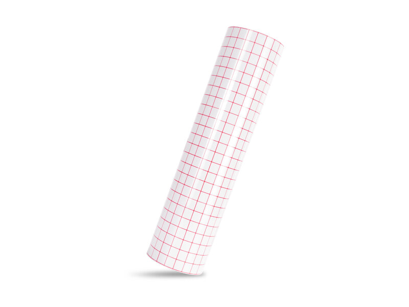 LOKLiK Grid Transfer Tape Roll - Red - 30 x 300 cm