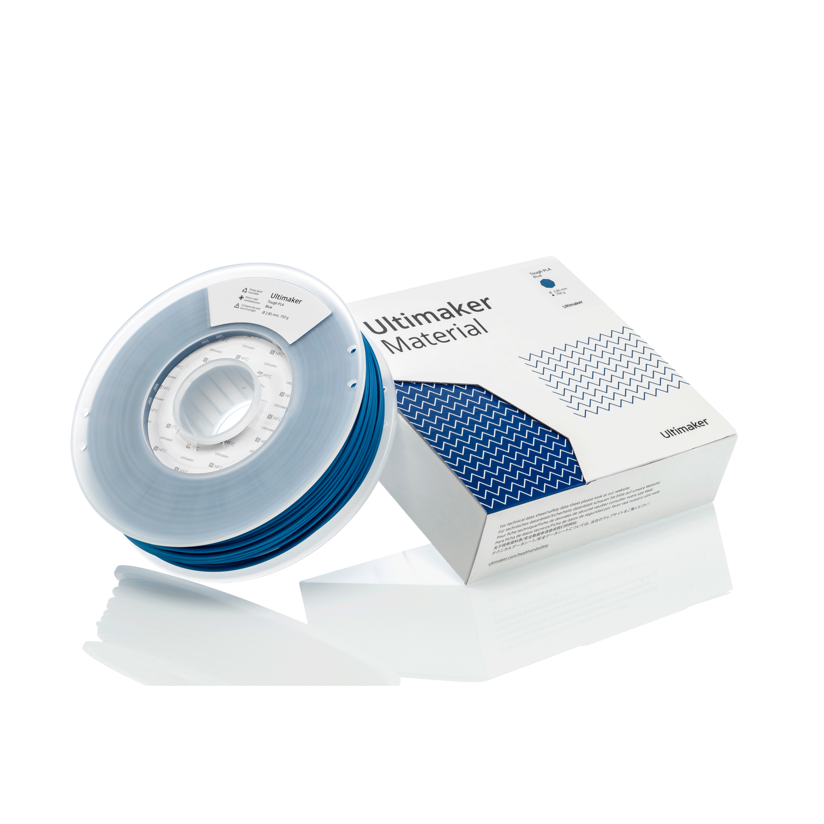 UltiMaker Ultimaker Tough PLA Blauw (NFC)