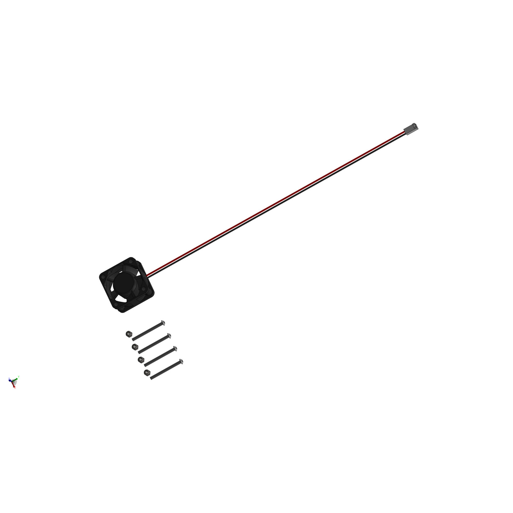 UltiMaker 40x40x20 fan service set (227543)