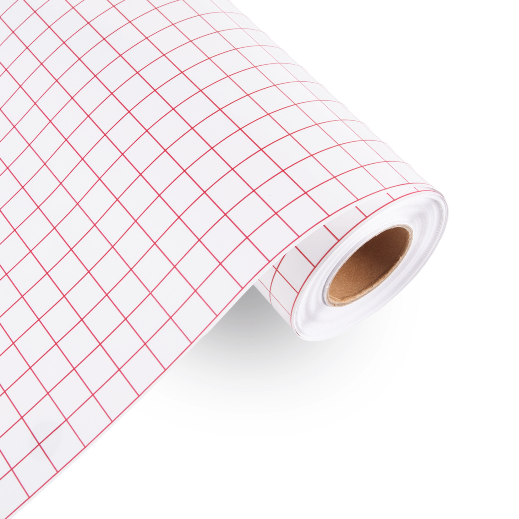 LOKLiK Grid Transfer Tape Roll - Red - 30 x 1500 cm
