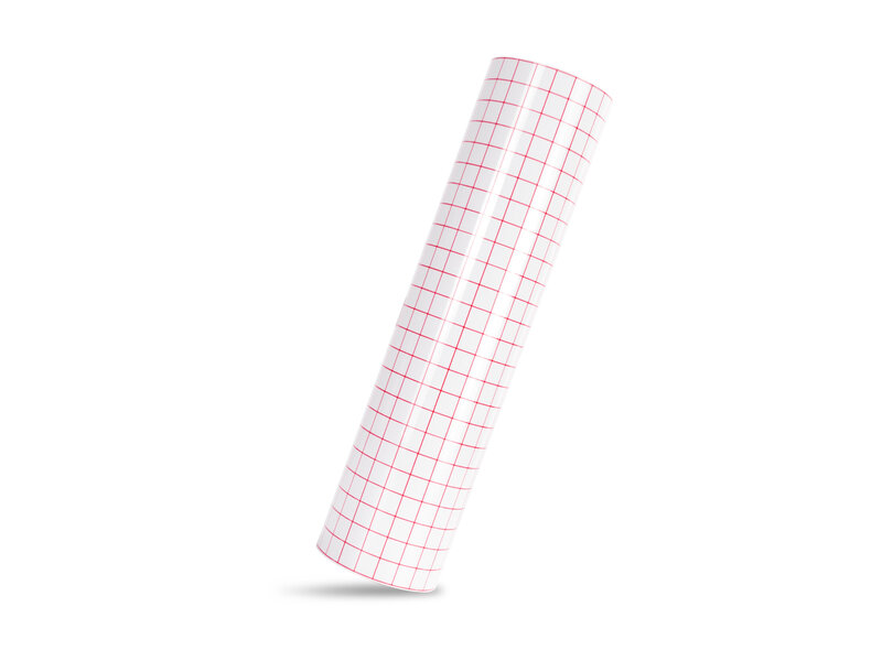 LOKLiK Grid Transfer Tape Roll - Red - 30 x 1500 cm