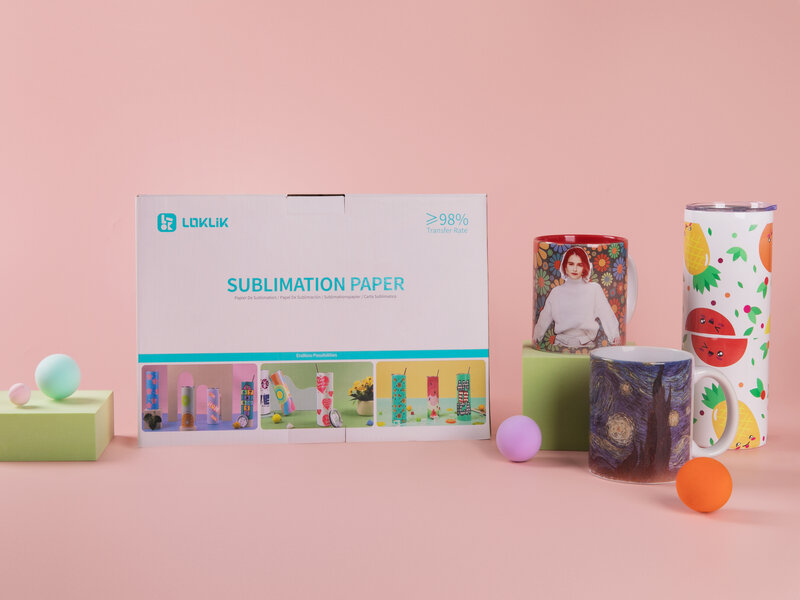 LOKLiK Sublimation Paper A4 - 140 Pack