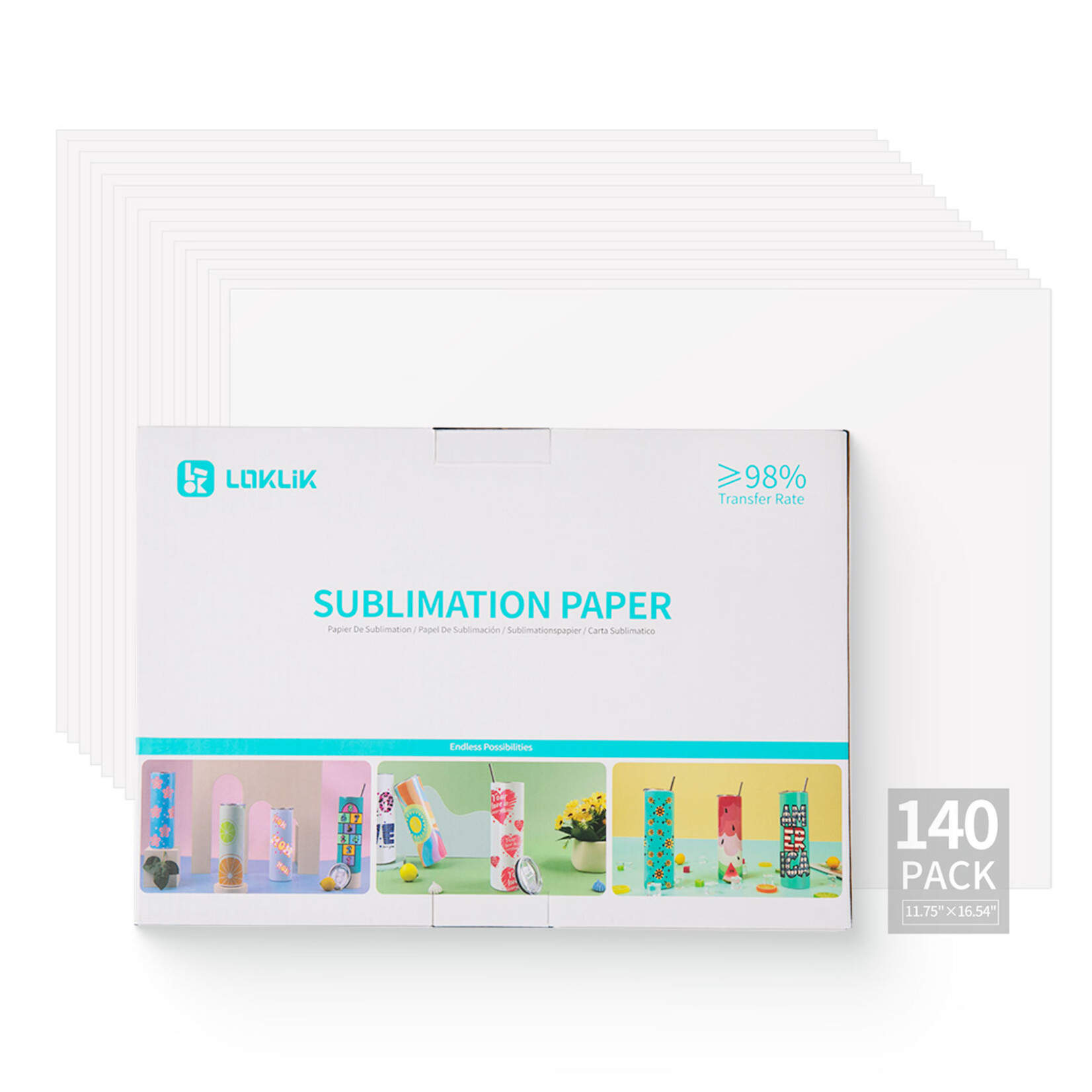 LOKLiK Sublimation Paper A3 - 140 Pack