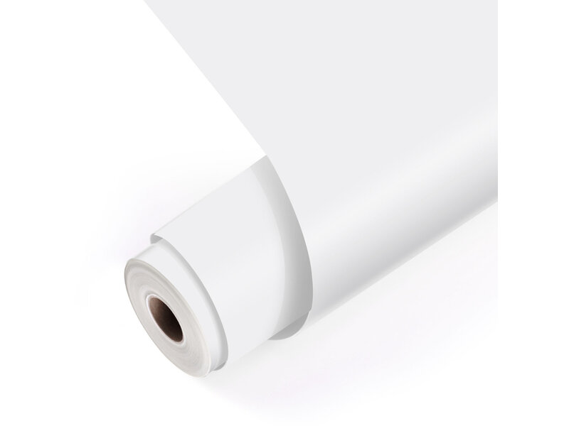 LOKLiK Permanent Adhesive Vinyl Matte 12 m - White - 30.5 x 1200 cm