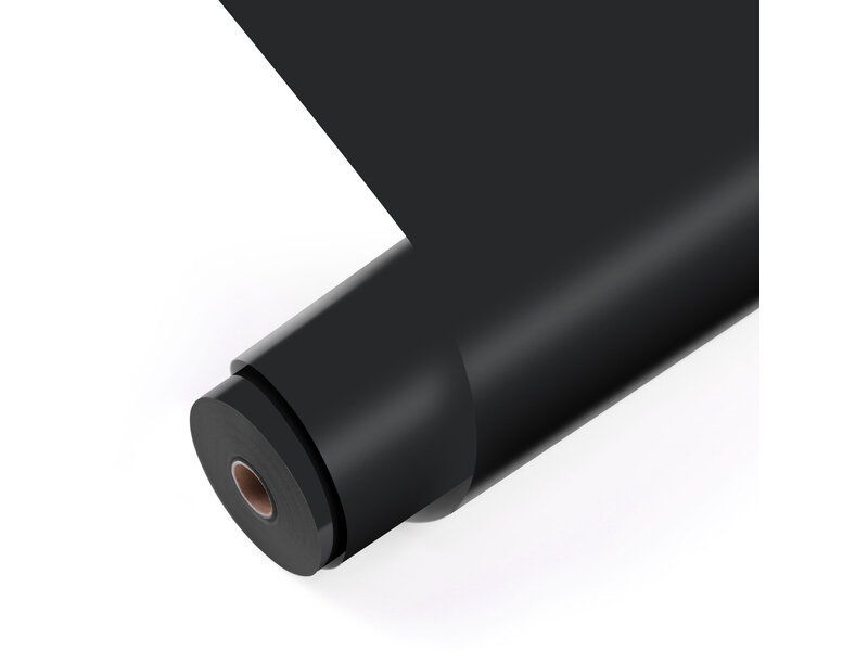 LOKLiK Permanent Adhesive Vinyl Matte 12 m - Black - 30.5 x 1200 cm