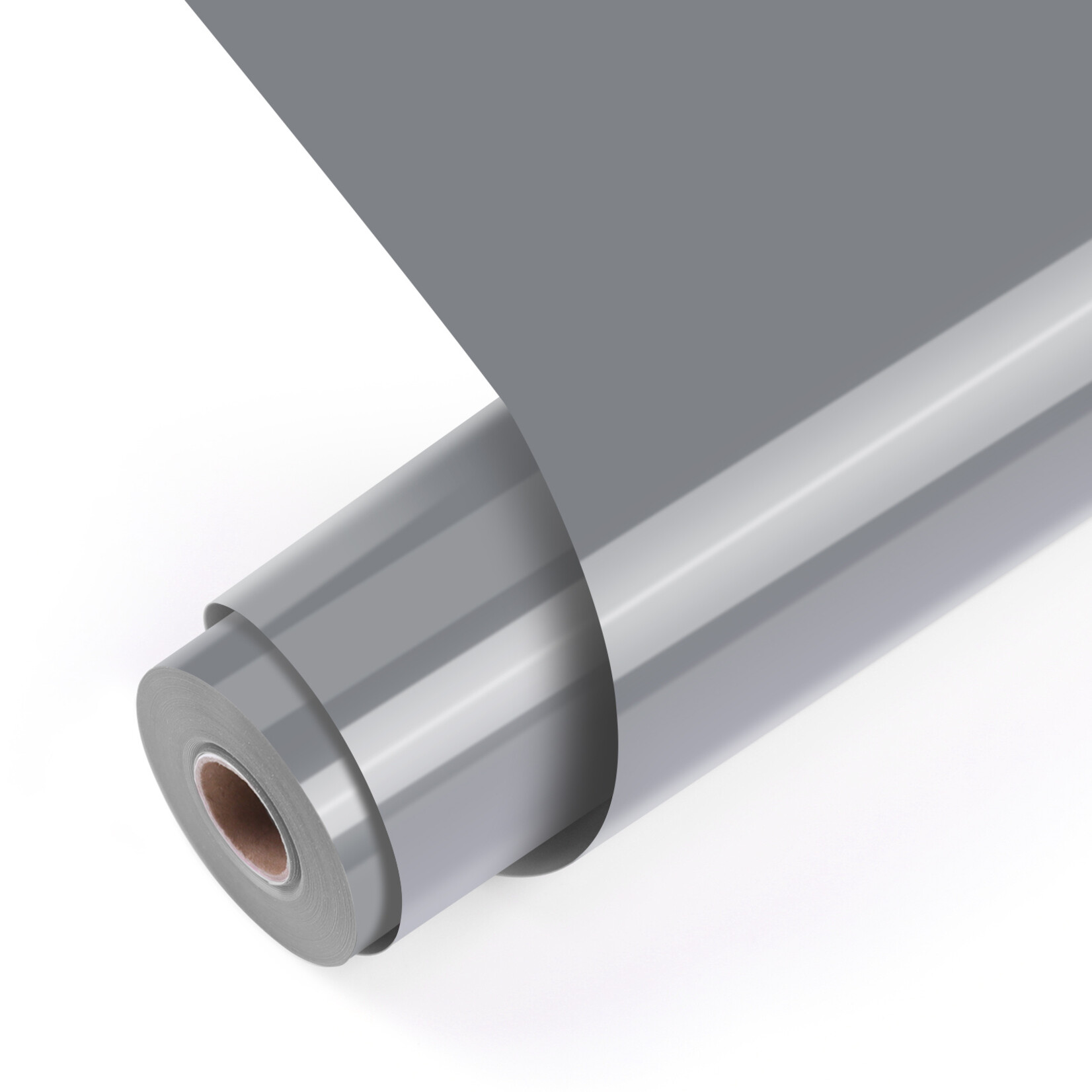 LOKLiK Permanent Adhesive Vinyl Glossy - Silver - 30.5 x 180 cm