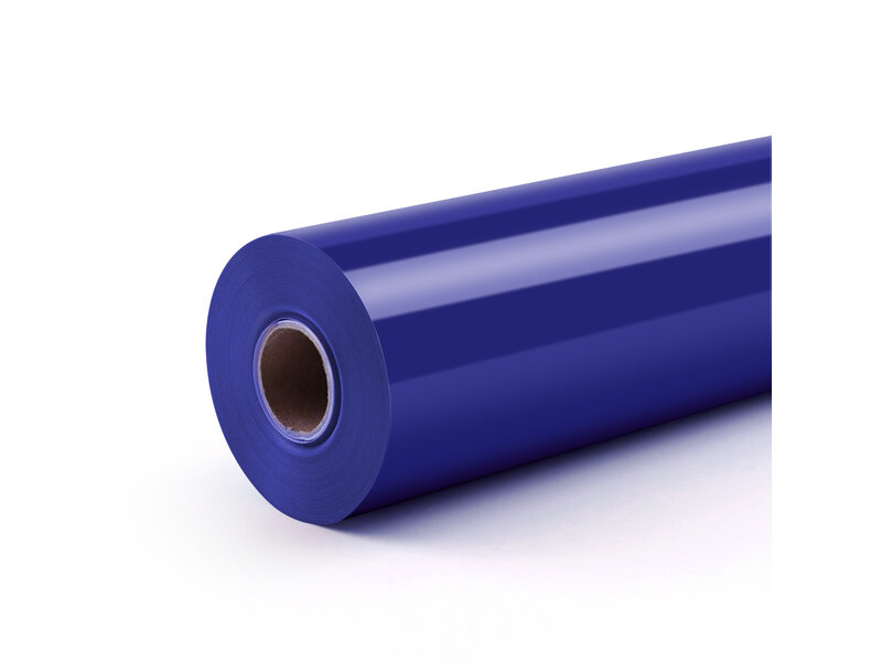 LOKLiK Heat Transfer Vinyl Basic - Royal Blue - 30.5 x 180 cm