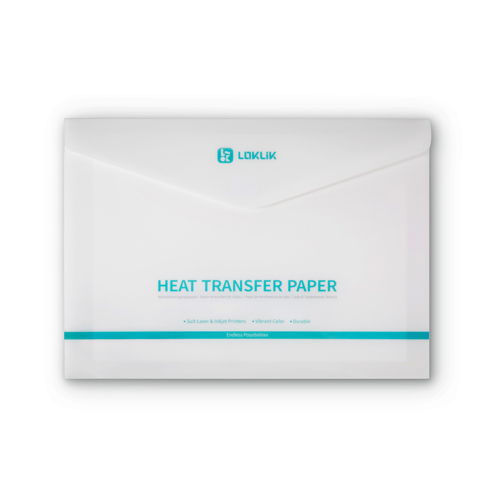 LOKLiK Heat Transfer Paper Sheet - Dark - 8 Pack