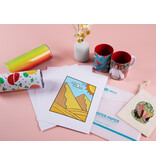 LOKLiK Heat Transfer paper sheets 8 pcs - Dark