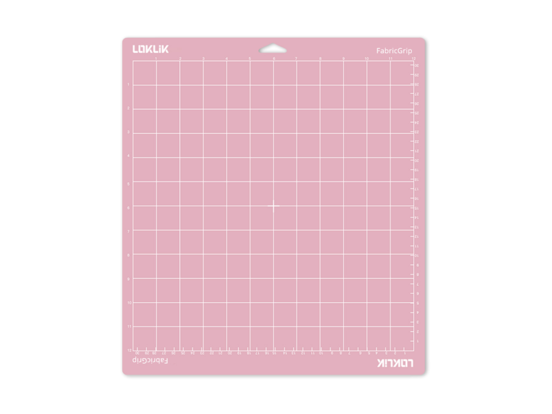 LOKLiK Cutting Mat 3 Pack - Pink Fabric Grip