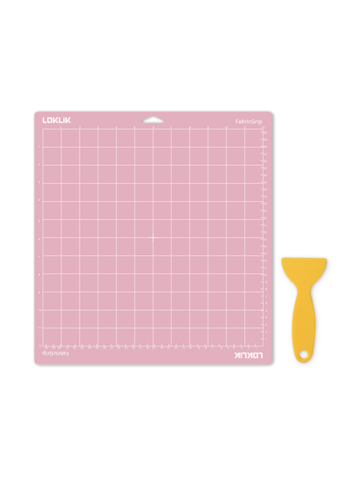 LOKLiK Cutting Mat 3 Pack - Pink Fabric Grip