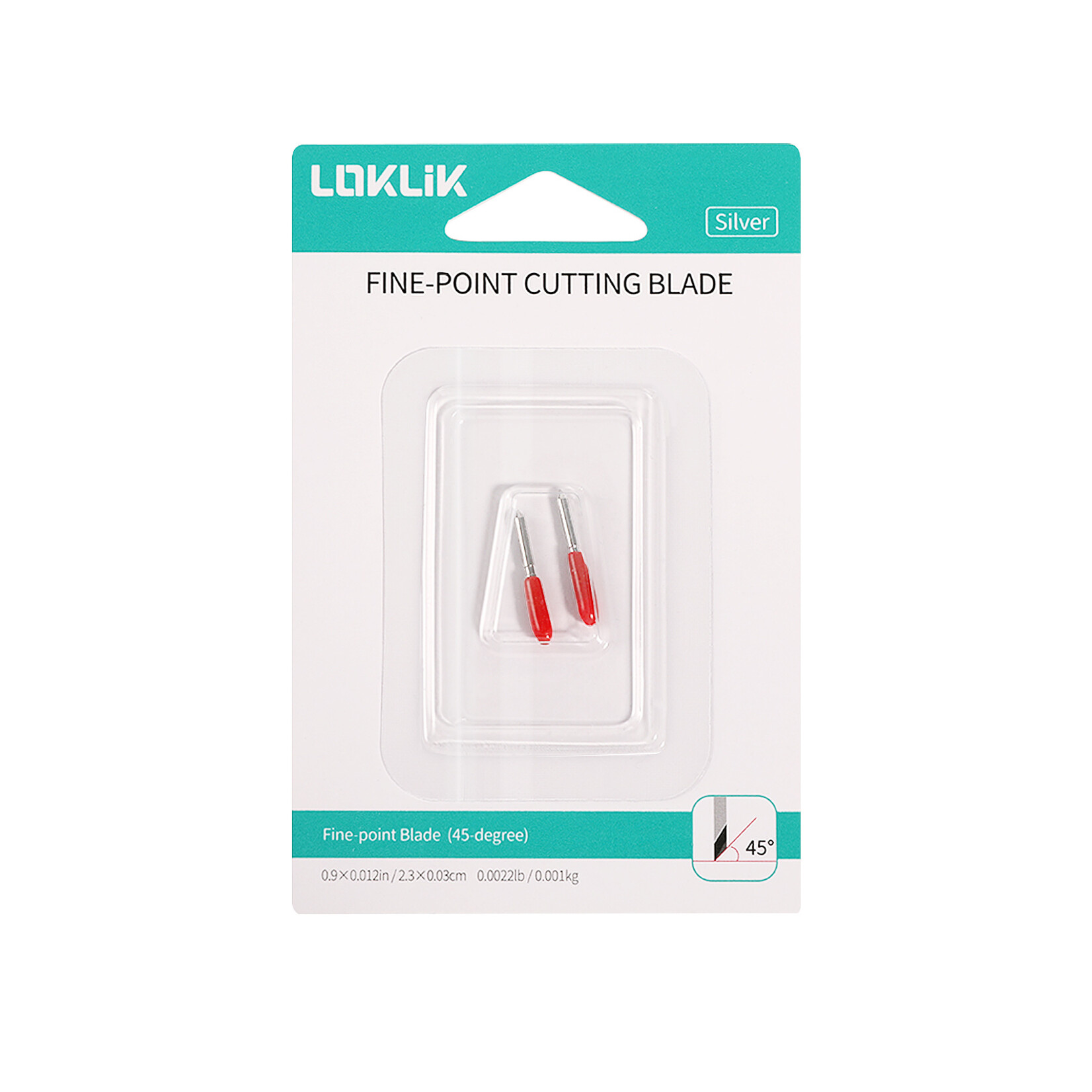 LOKLiK Crafter Cutting Blade 45° (not compatible with iCraft™) - 2 Pack