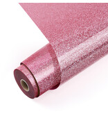 LOKLiK Heat Transfer Vinyl Glitter - Pink - 30.5 x 90 cm