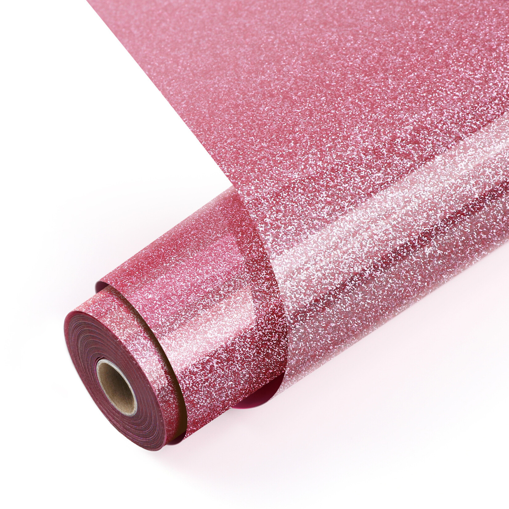 LOKLiK Heat Transfer Vinyl Glitter - Pink - 30.5 x 90 cm