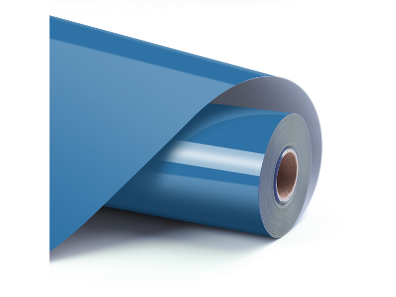 LOKLiK Heat Transfer Vinyl Basic - Ocean Blue - 30.5 x 180 cm