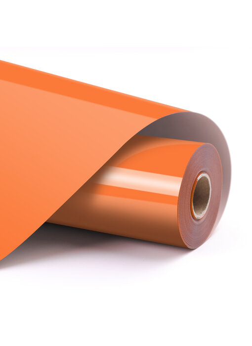 LOKLiK Heat Transfer Vinyl Basic - Orange - 30.5 x 180 cm