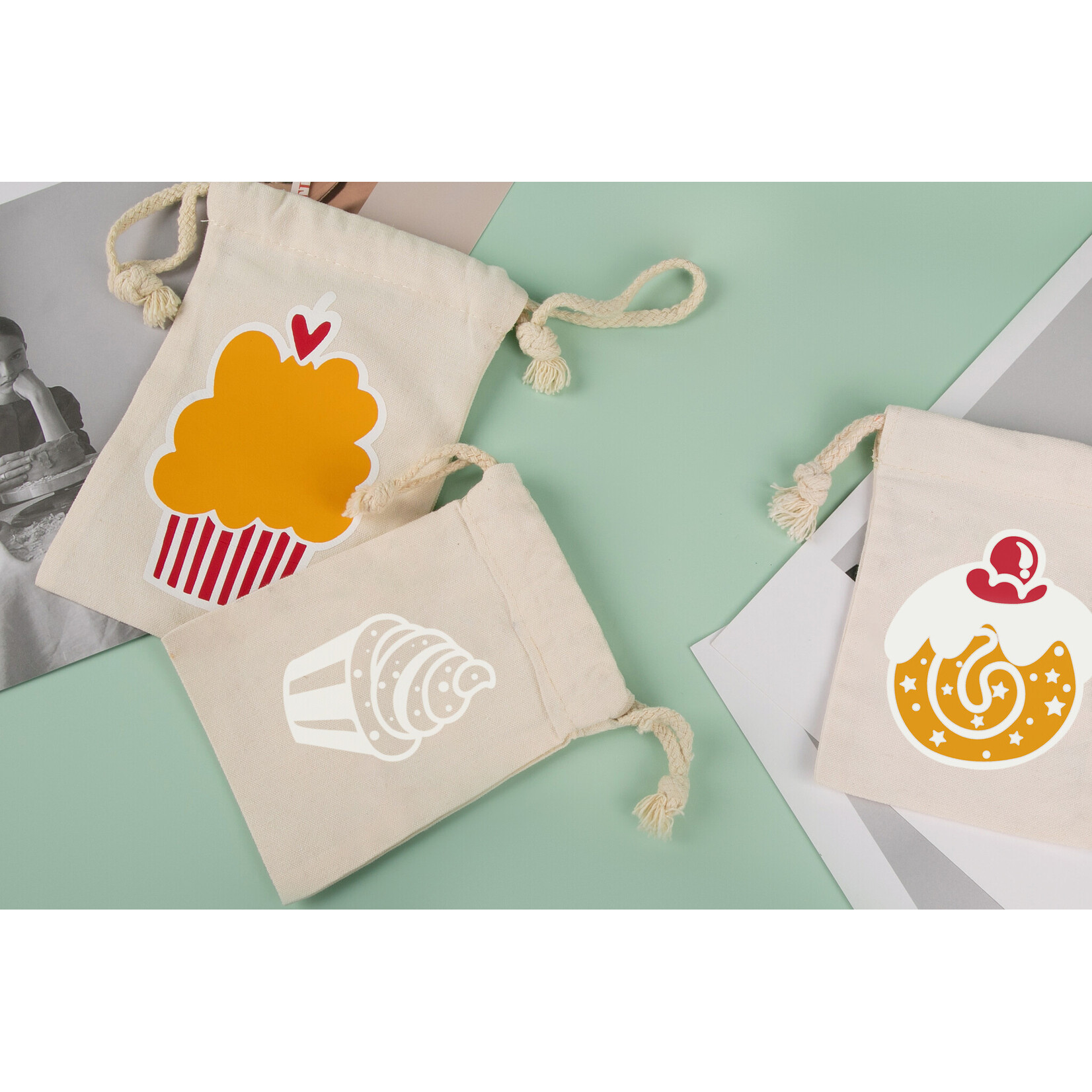 LOKLiK Heat Transfer Vinyl Basic - Orange - 30.5 x 180 cm