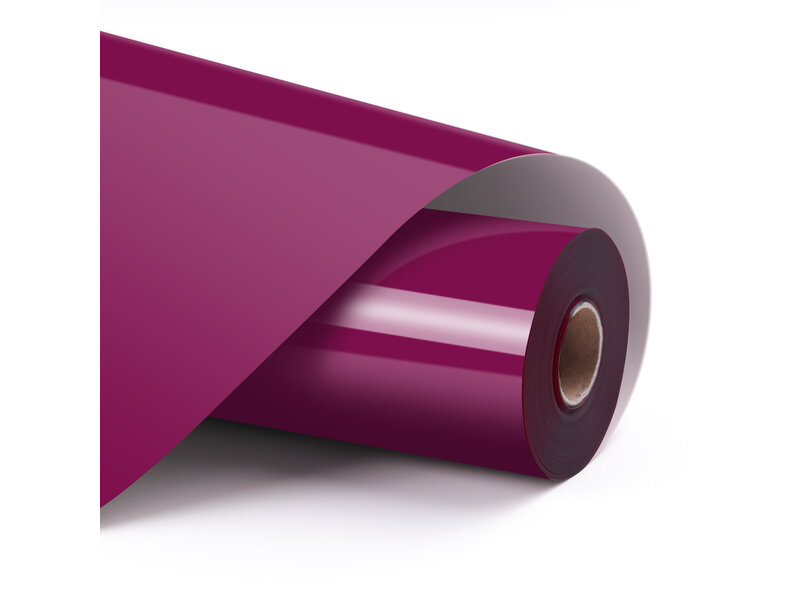 LOKLiK Heat Transfer Vinyl Basic - Rose Red - 30.5 x 180 cm