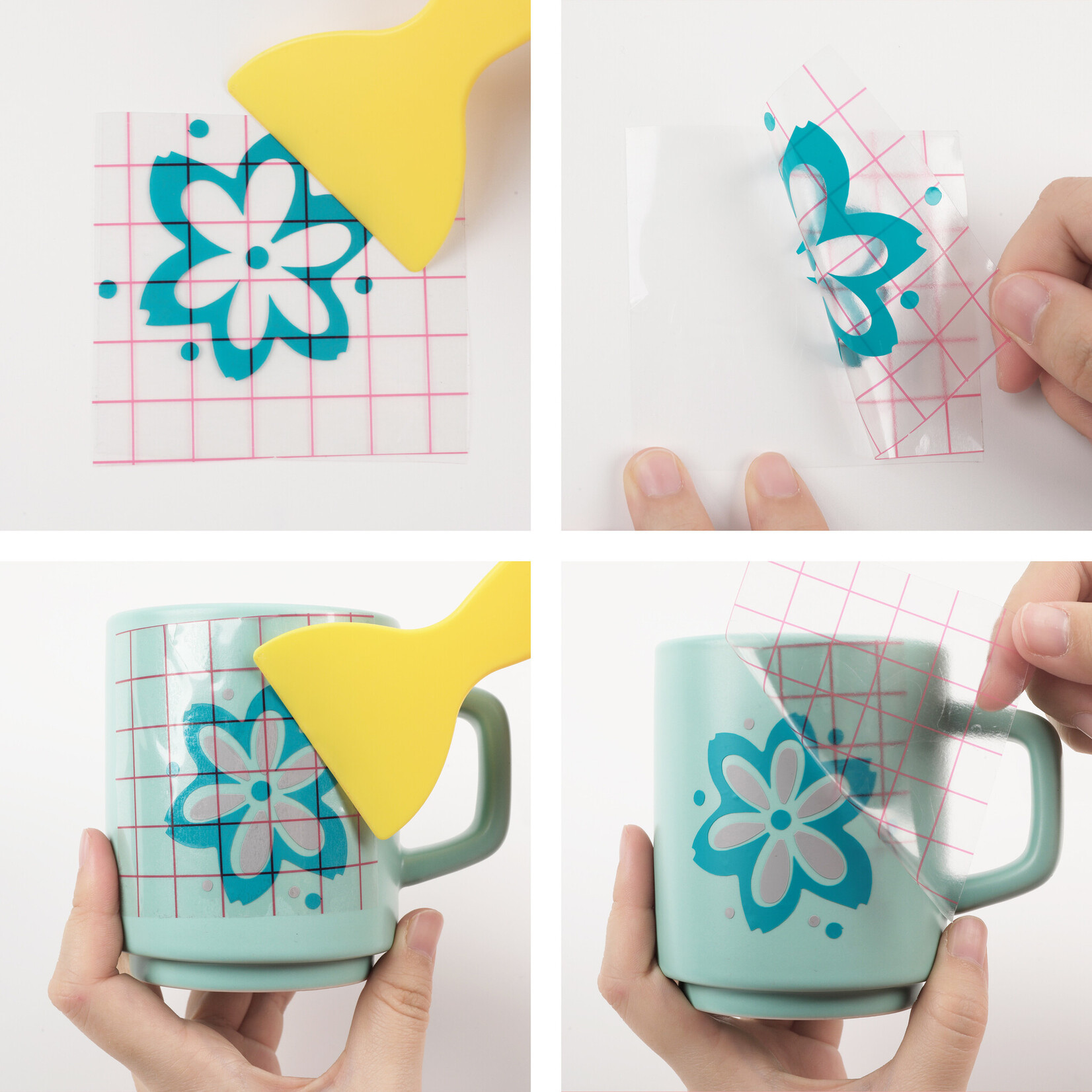 LOKLiK Permanent Adhesive Vinyl Matte - Teal - 30.5 x 180 cm