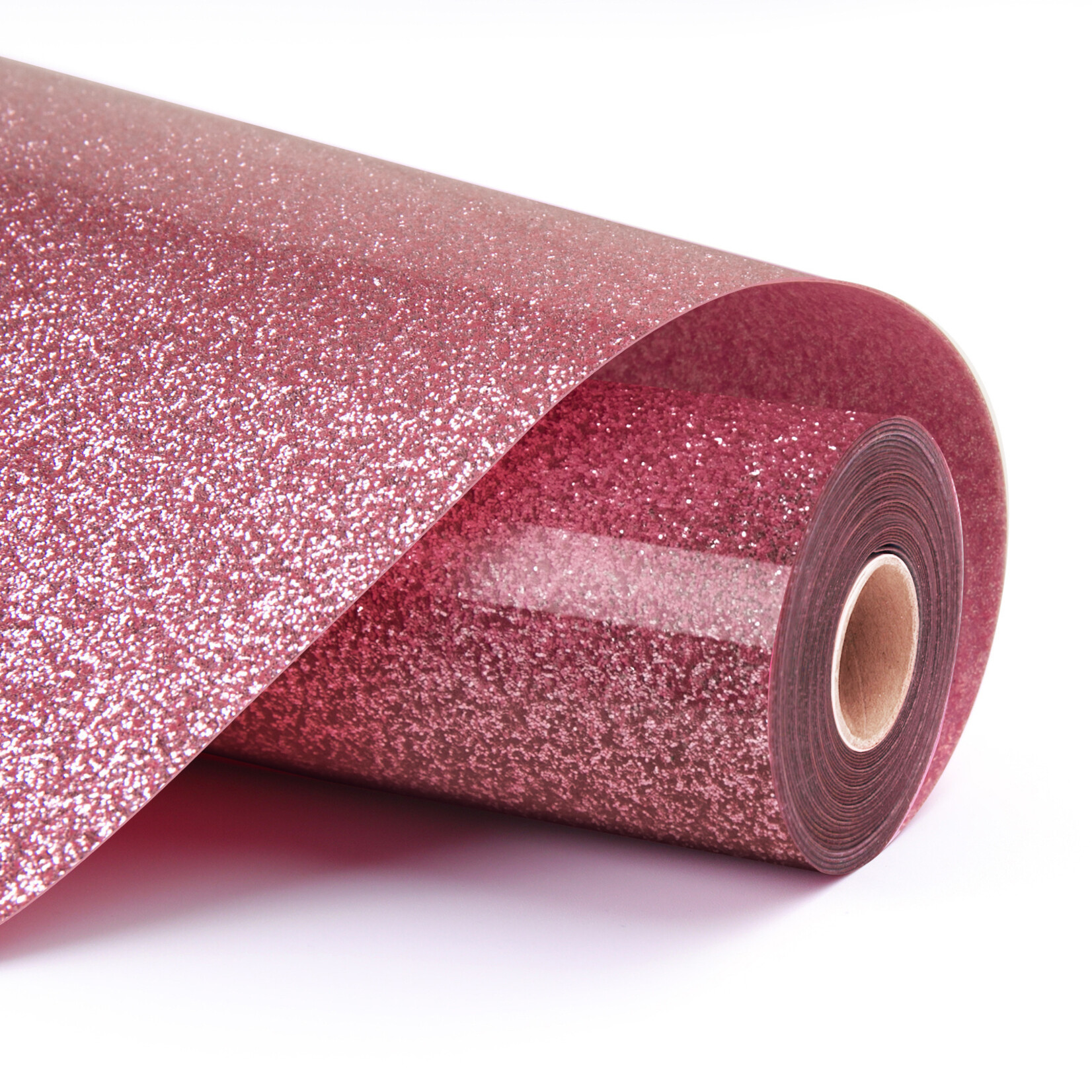 LOKLiK Heat Transfer Vinyl Glitter - Pink - 30.5 x 90 cm
