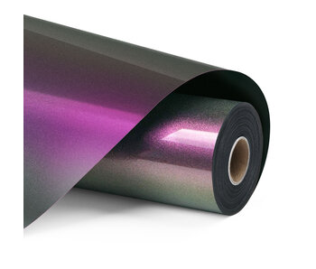 LOKLiK Heat Transfer Vinyl Chameleon - Green to Purple- 30.5 x 90 cm