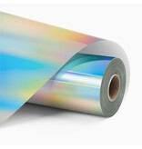 LOKLiK Permanent Adhesive Vinyl Holographic - Iridescent Silver - 30.5 x 90 cm