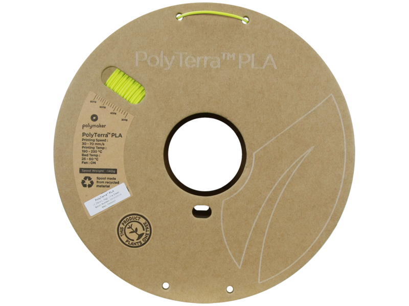 Polymaker PolyTerra PLA Lime Green 1.75