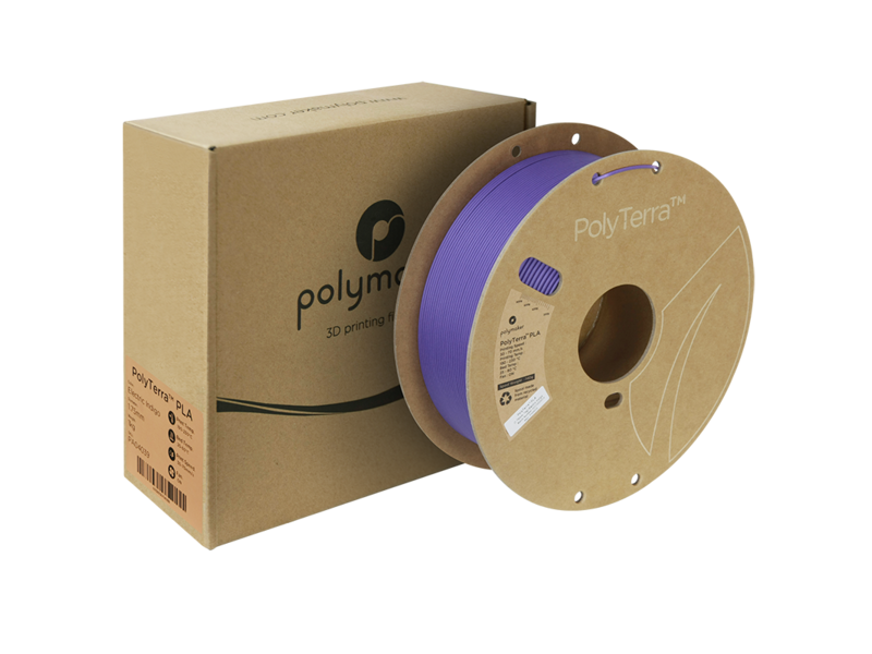 Polymaker PolyTerra PLA Electronic Indigo 1.75