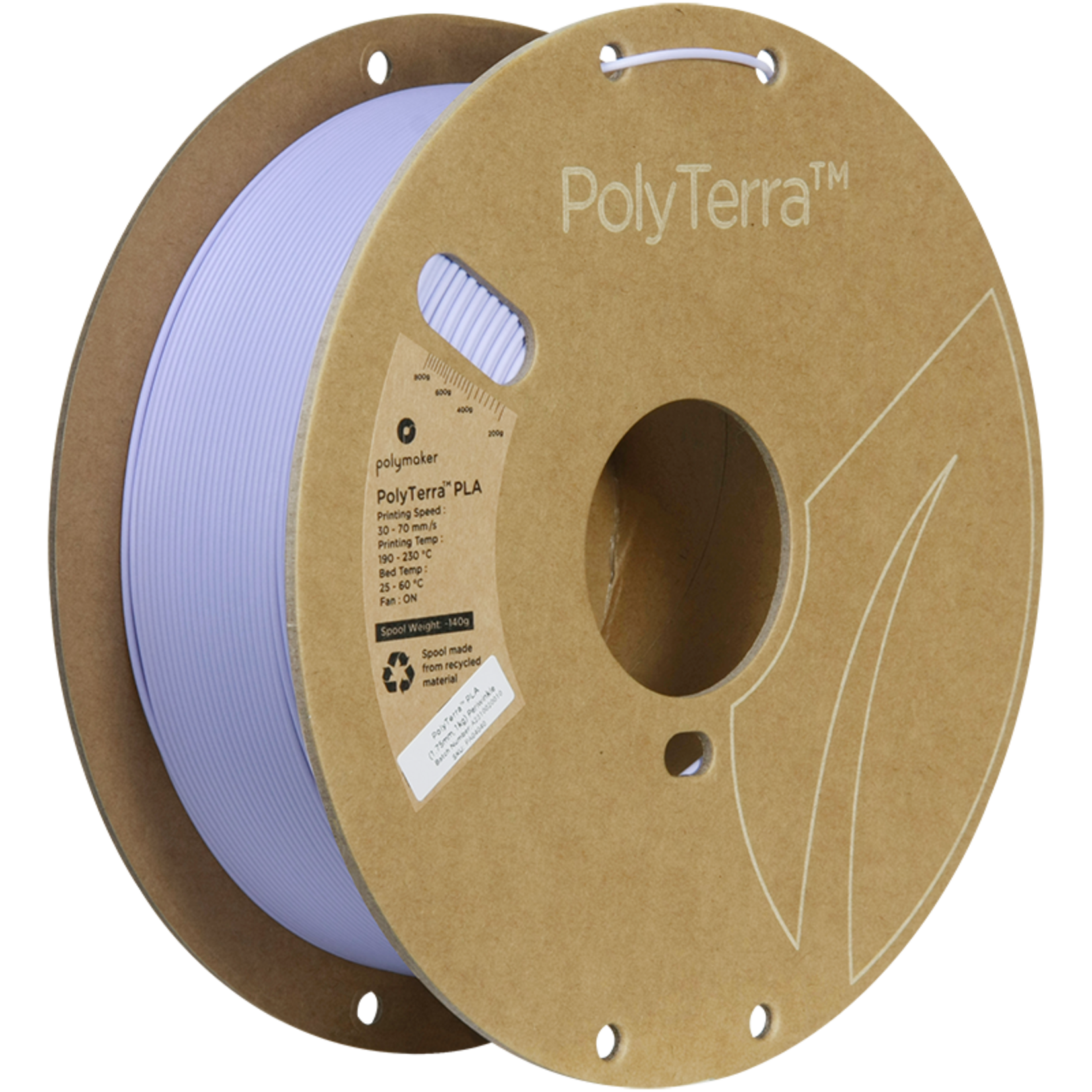 Polymaker PolyTerra PLA Periwinkle 1,75