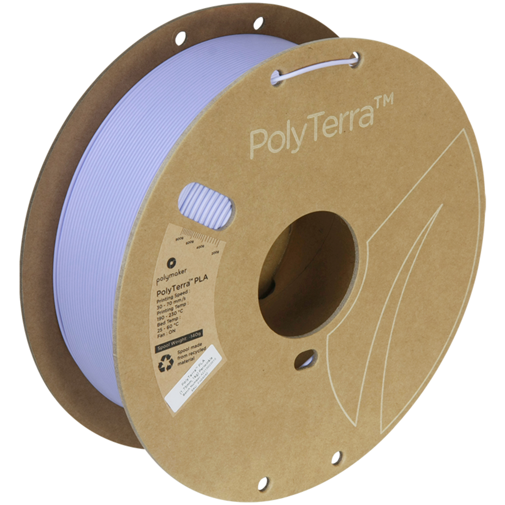 Polymaker PolyTerra PLA Periwinkle 1,75