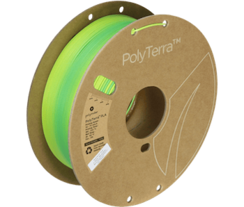 Polymaker PolyTerra Gradient PLA Summer (Savannah Yellow-Arctic Teal) 1,75 Op = Op