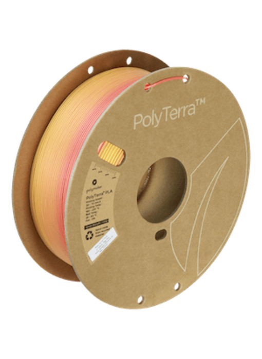 Polymaker PolyTerra Gradient PLA Fall (Orange-Lava Red) 1.75 Op = Op