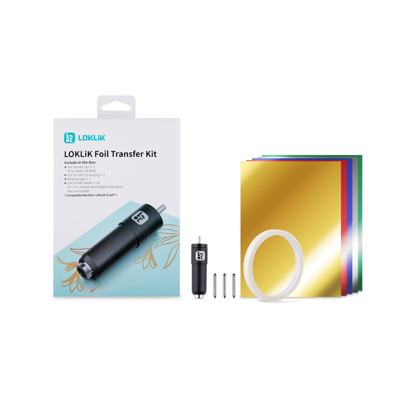 LOKLiK iCraft™-folietransferkit