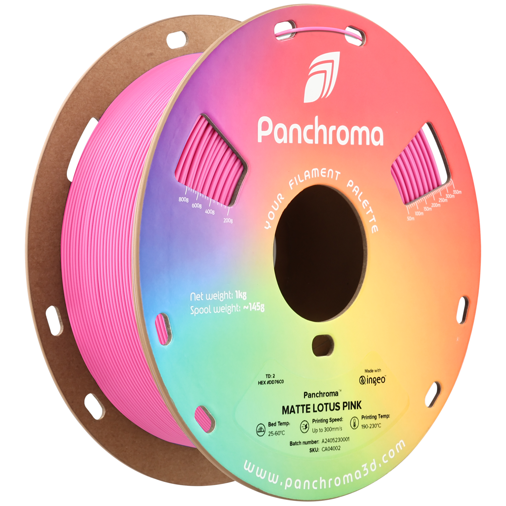 Polymaker Panchroma Matte PLA - Mat Lotusroze
