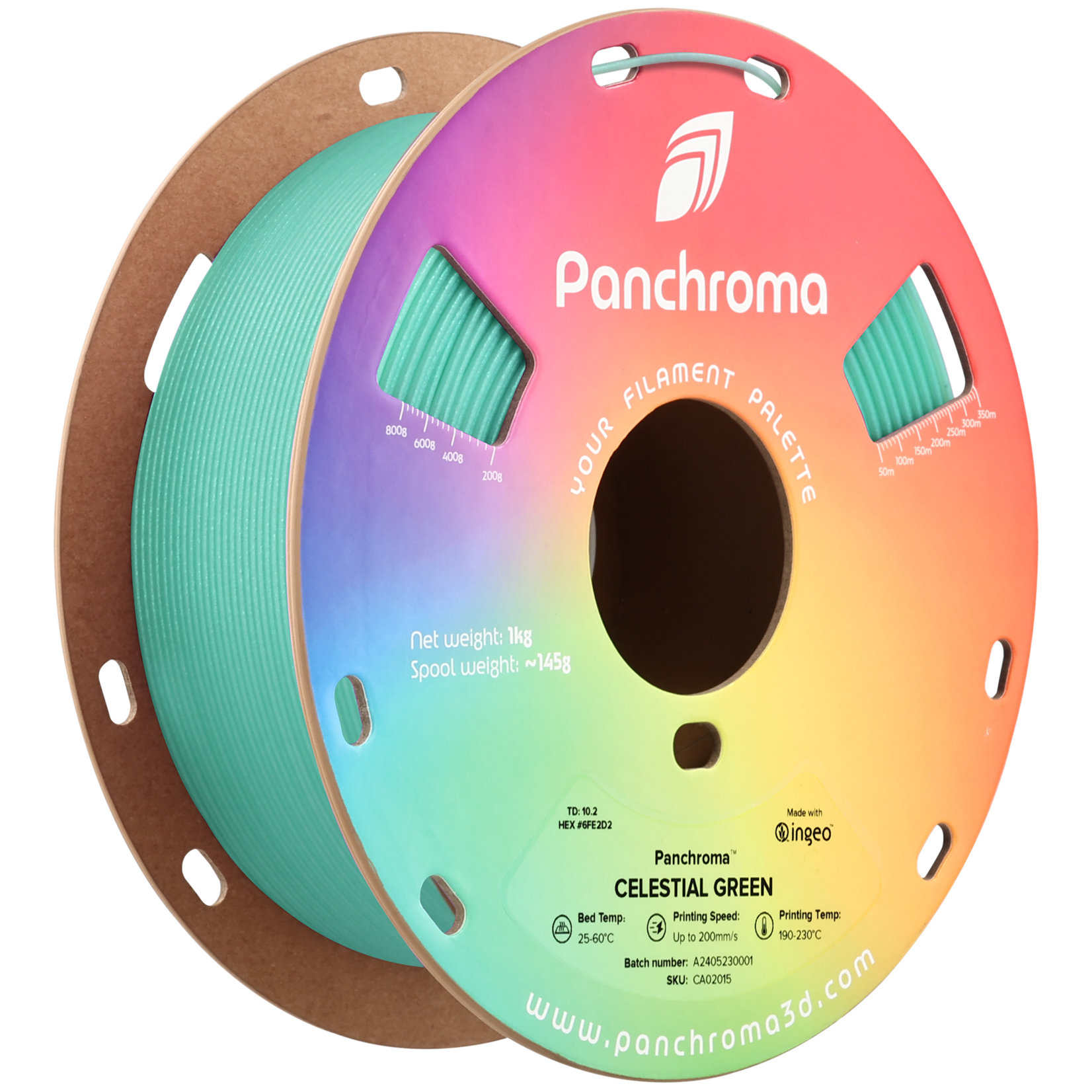 Polymaker Panchroma PLA Celestial Green