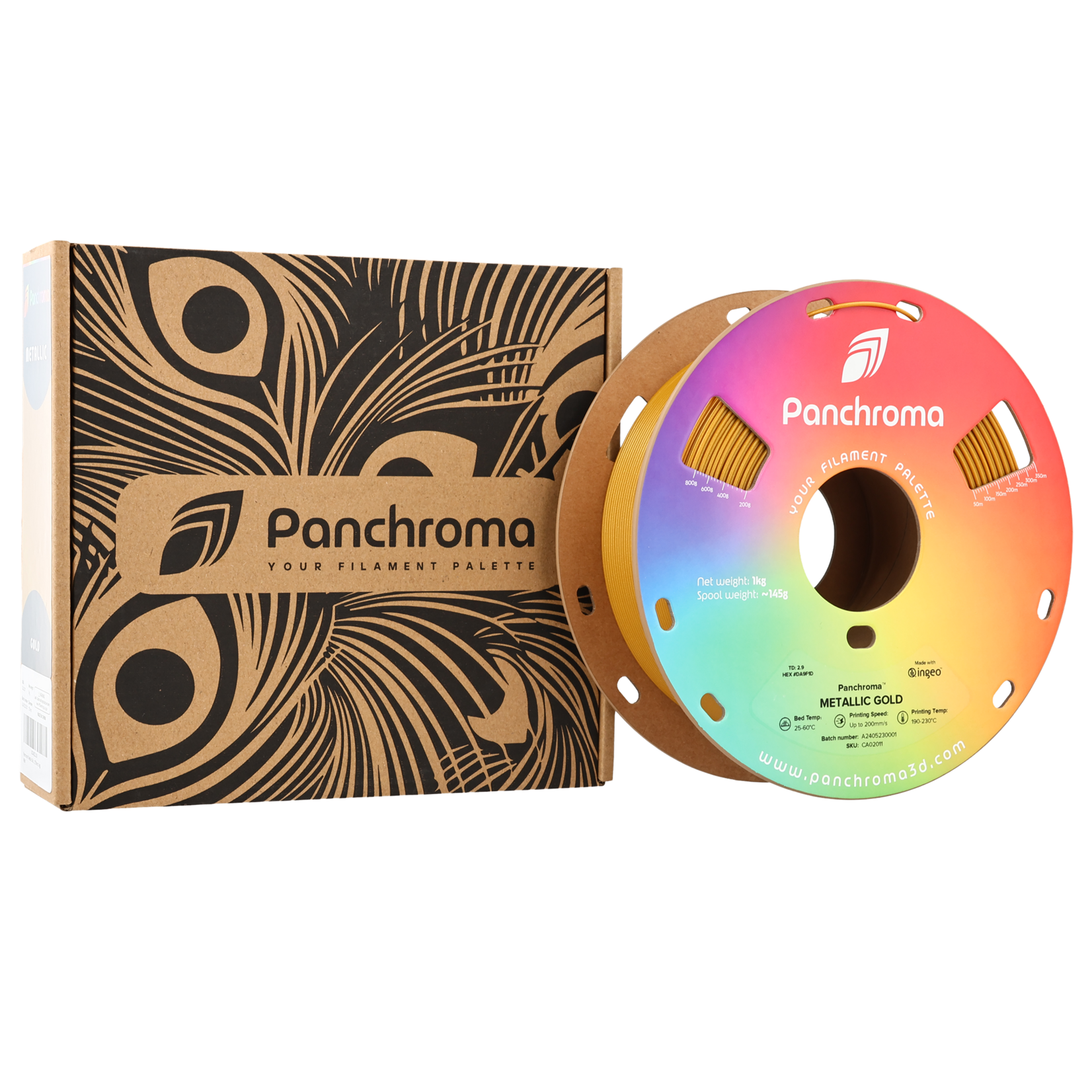 Polymaker Panchroma PLA Metallic Gold