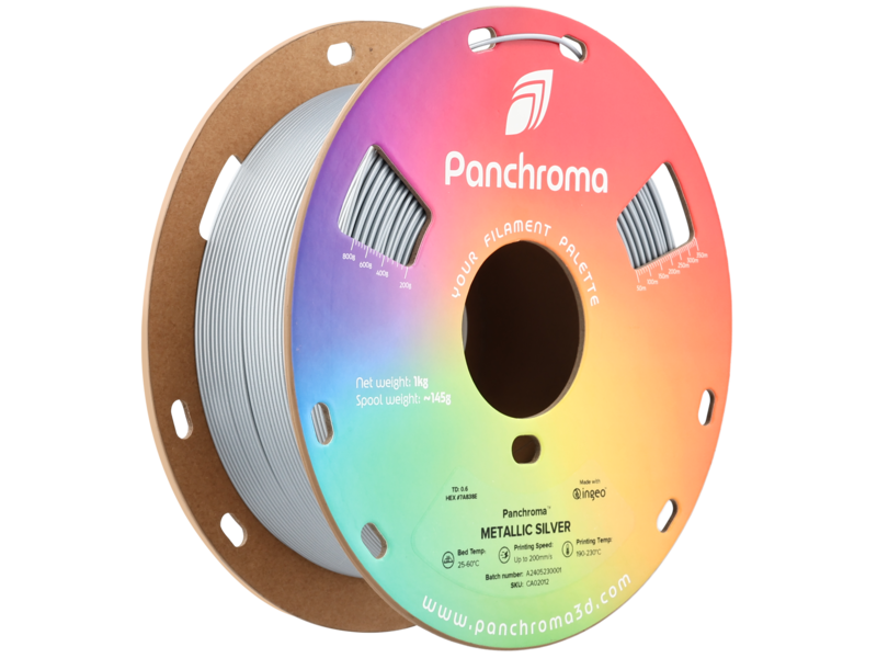Polymaker Panchroma PLA Metallic Silver