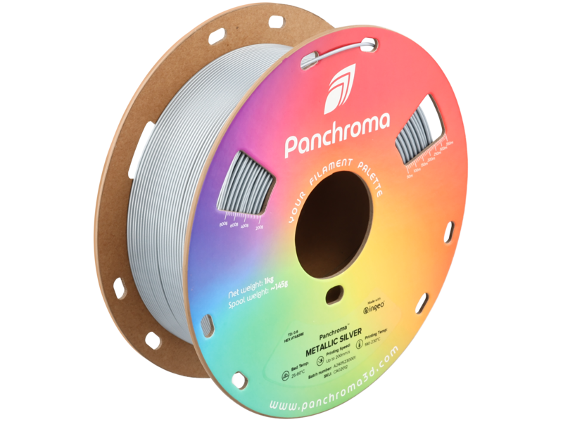 Polymaker Panchroma PLA Metallic Silver