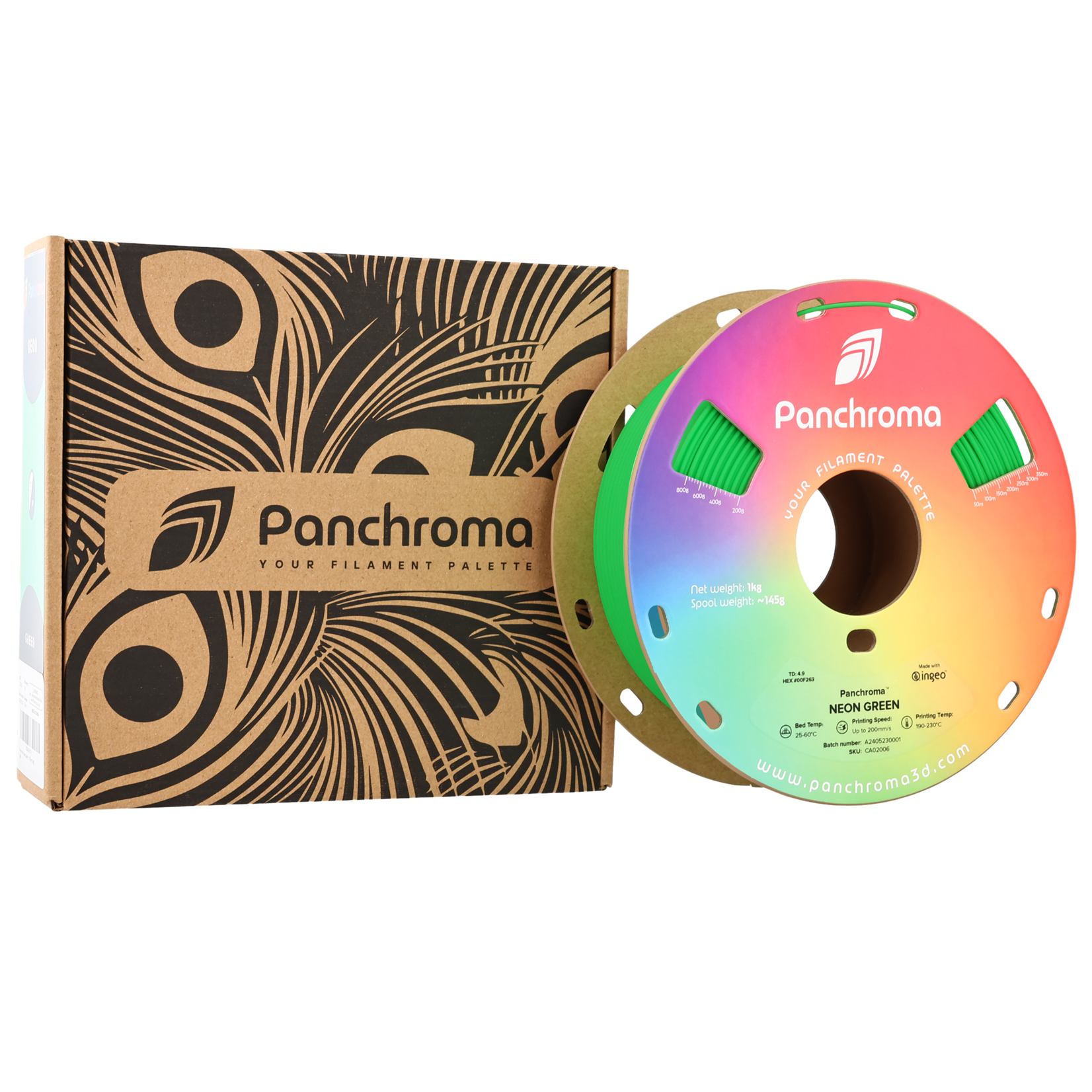 Polymaker Panchroma Neon PLA - Neongroen