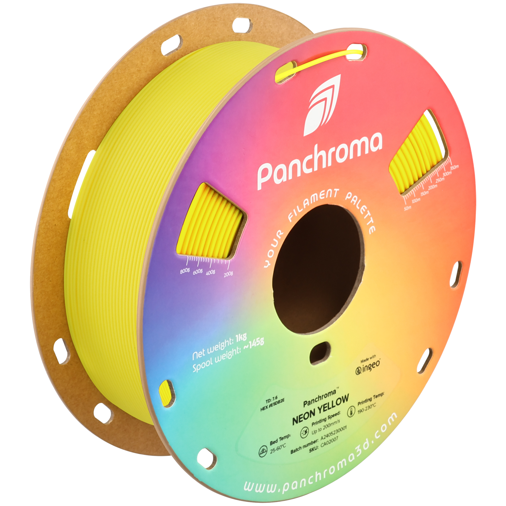 Polymaker Panchroma PLA Neon Yellow