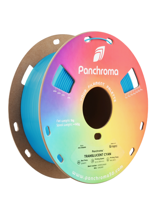 Polymaker Panchroma PLA Translucent Cyan